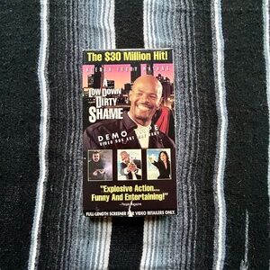 A Low Down Dirty Shame (VHS, 1994) Action Comedy Movie Screener